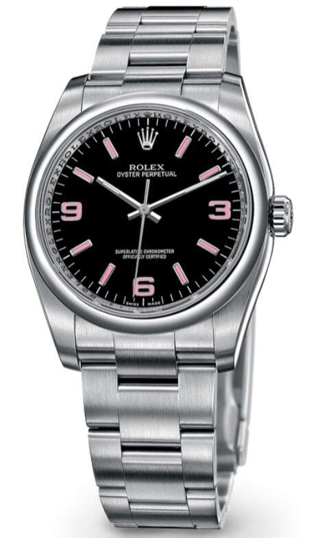 rolex oyster perpetual 11600 black|rolex oyster perpetual pink dial.